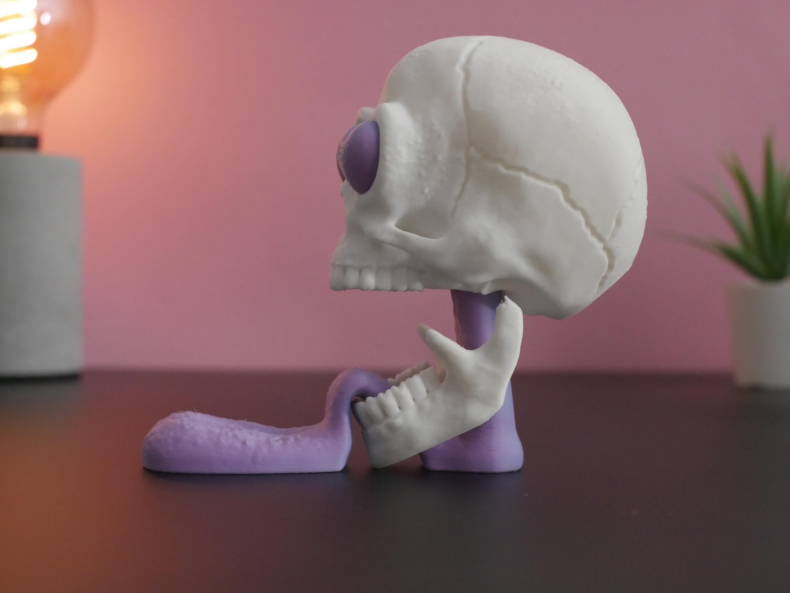 Calavera de Amor Juguetona: ¡Un toque de humor para tu pareja! Perfecta para cumpleaños, bodas y San Valentín.