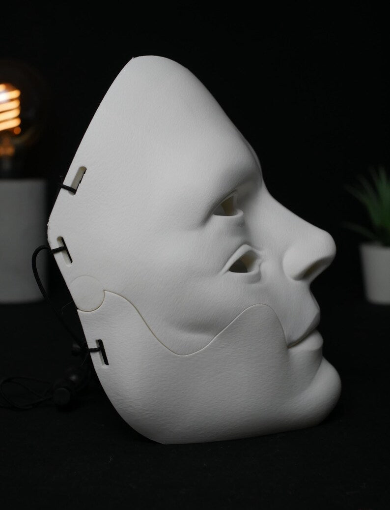 Máscara de Argos articulada, Cuatro Ojos, Mitología griega, Panoptes de Argos, Surrealista, Mascarada, Disfraz de Halloween, Cosplay, Larp, Adulto