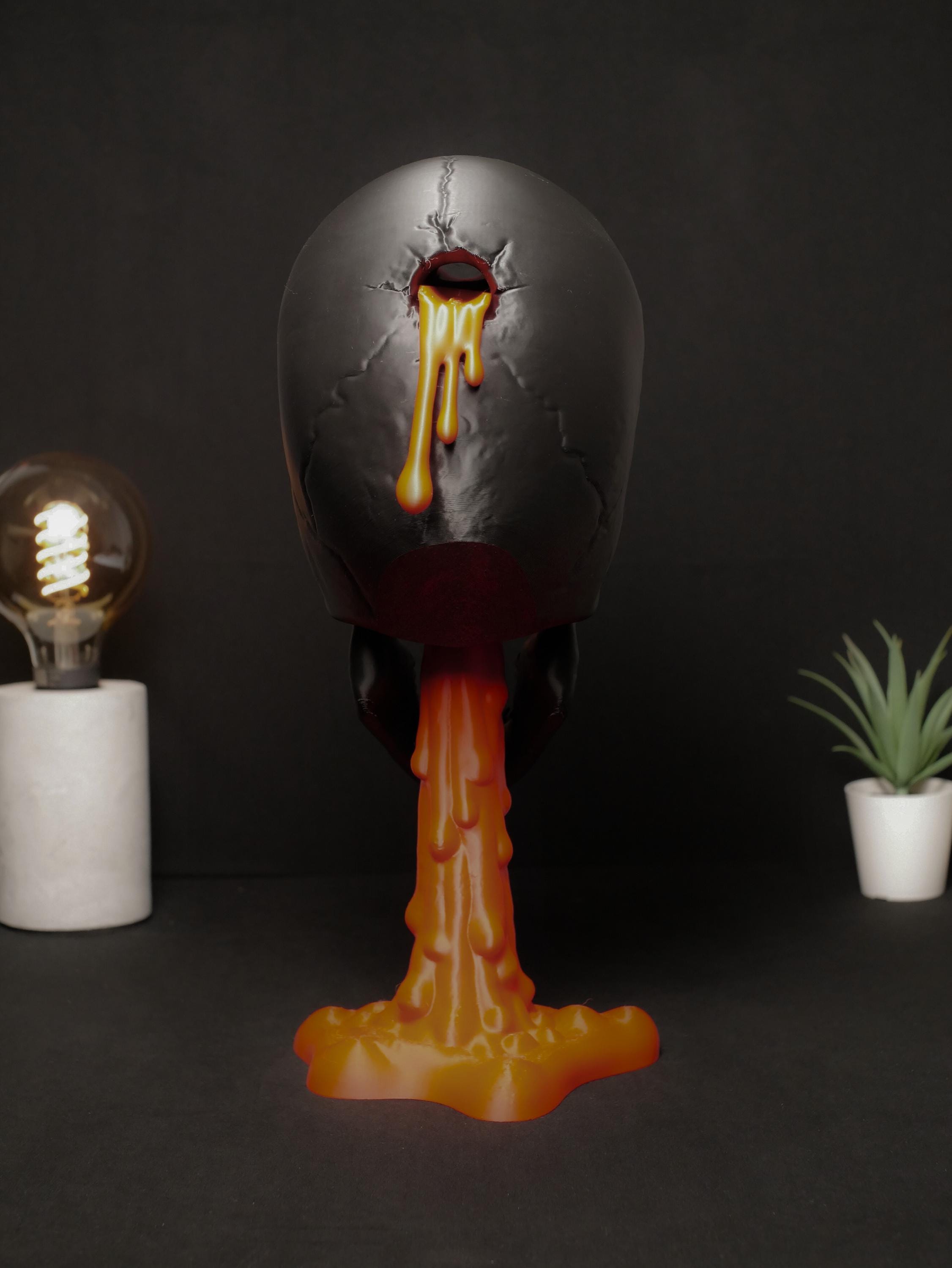 Soporte de calavera personalizable "Headshot": ¡Diseño gamer único con estilo macabro! ¡Crea tu propio Headshot ahora!