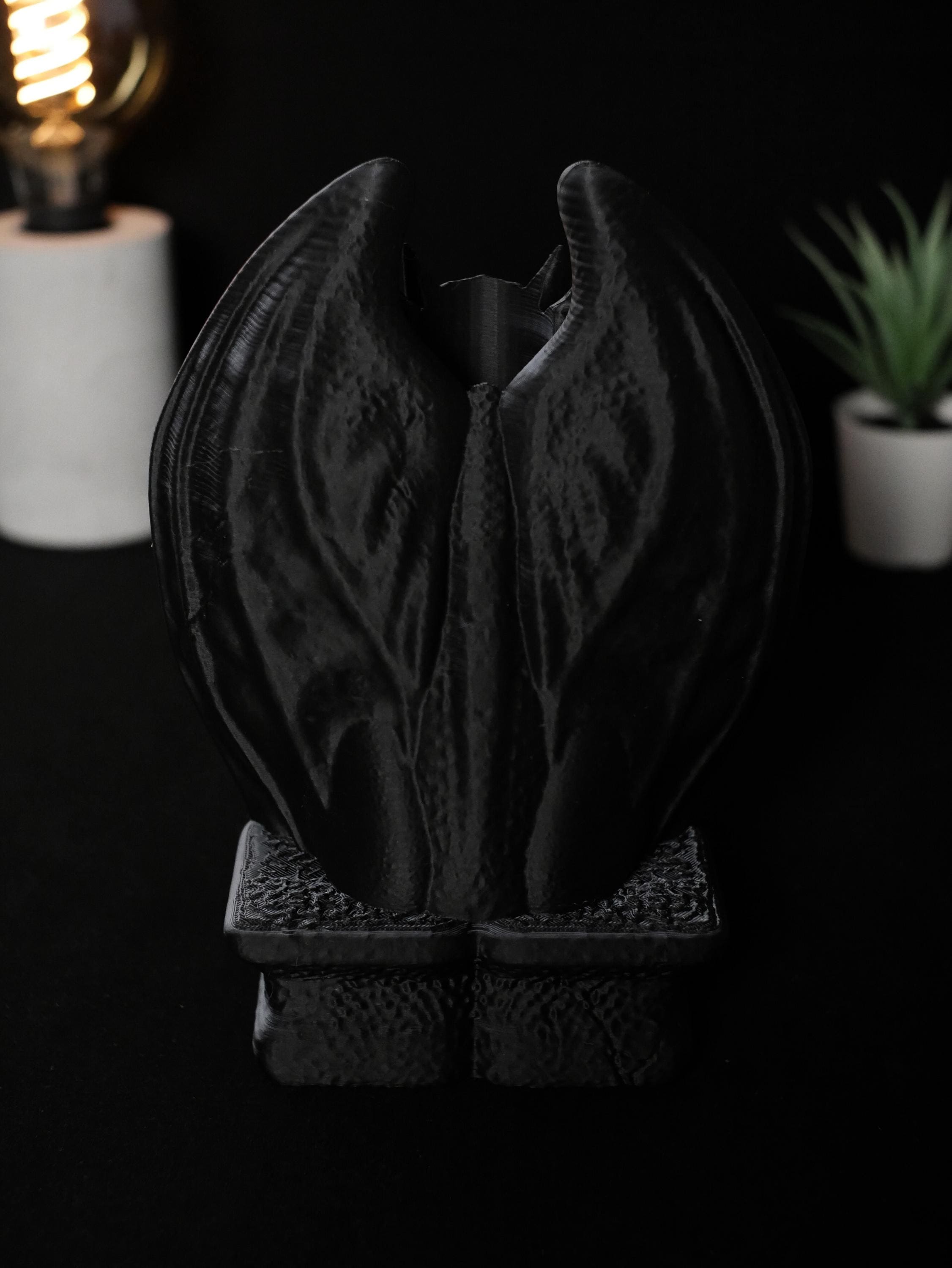 Torre de dados de gárgola, dados de rol para TTRPG, regalo de DM para Dungeons and Dragons, accesorio de juego de mesa Pathfinder gótico, bandeja de dados