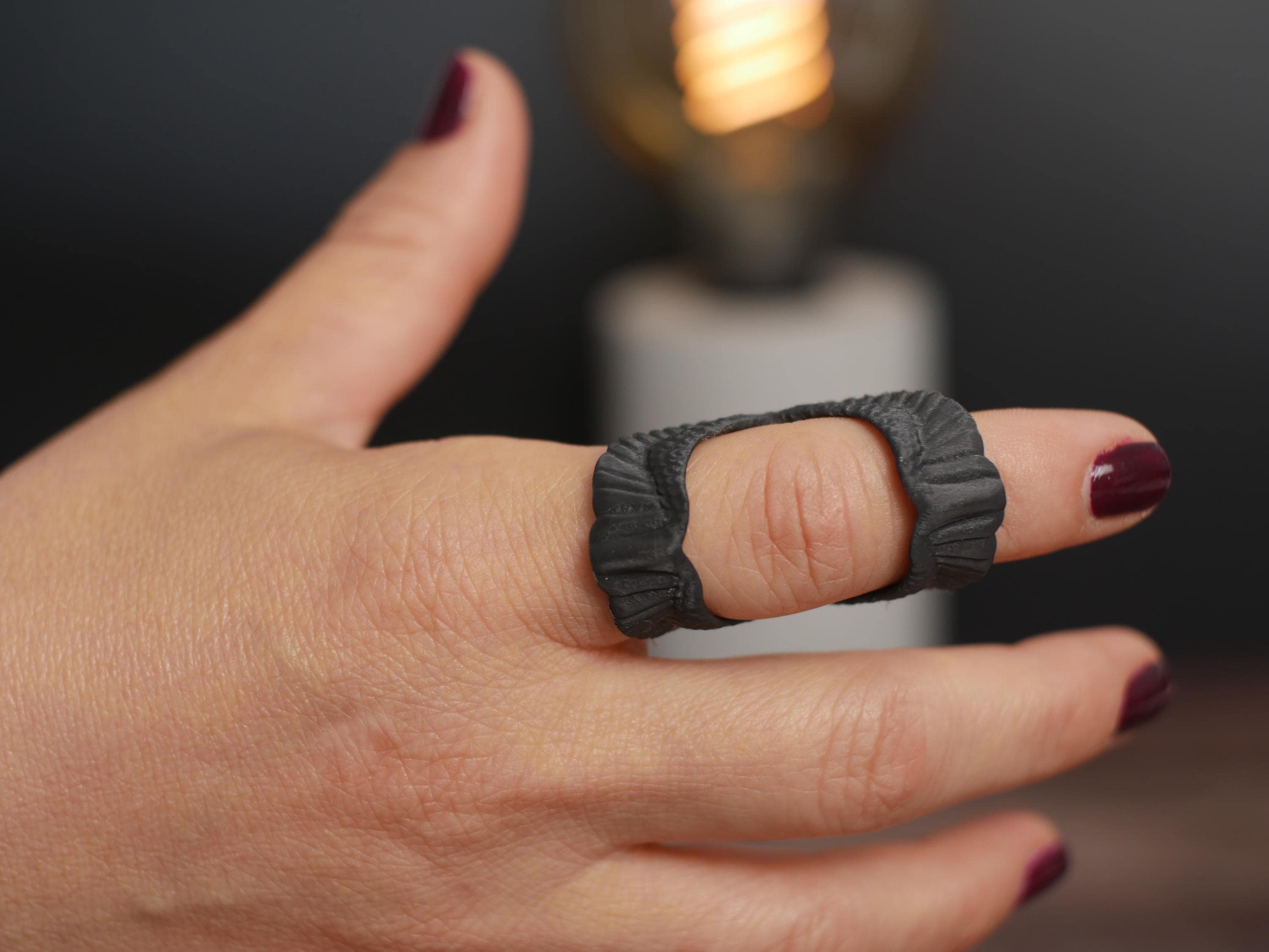 Férula de anillo para articulaciones de dedos y nudillos con hipermovilidad / Soporte innovador para mejorar la estabilidad y reducir el dolor en articulaciones flexibles