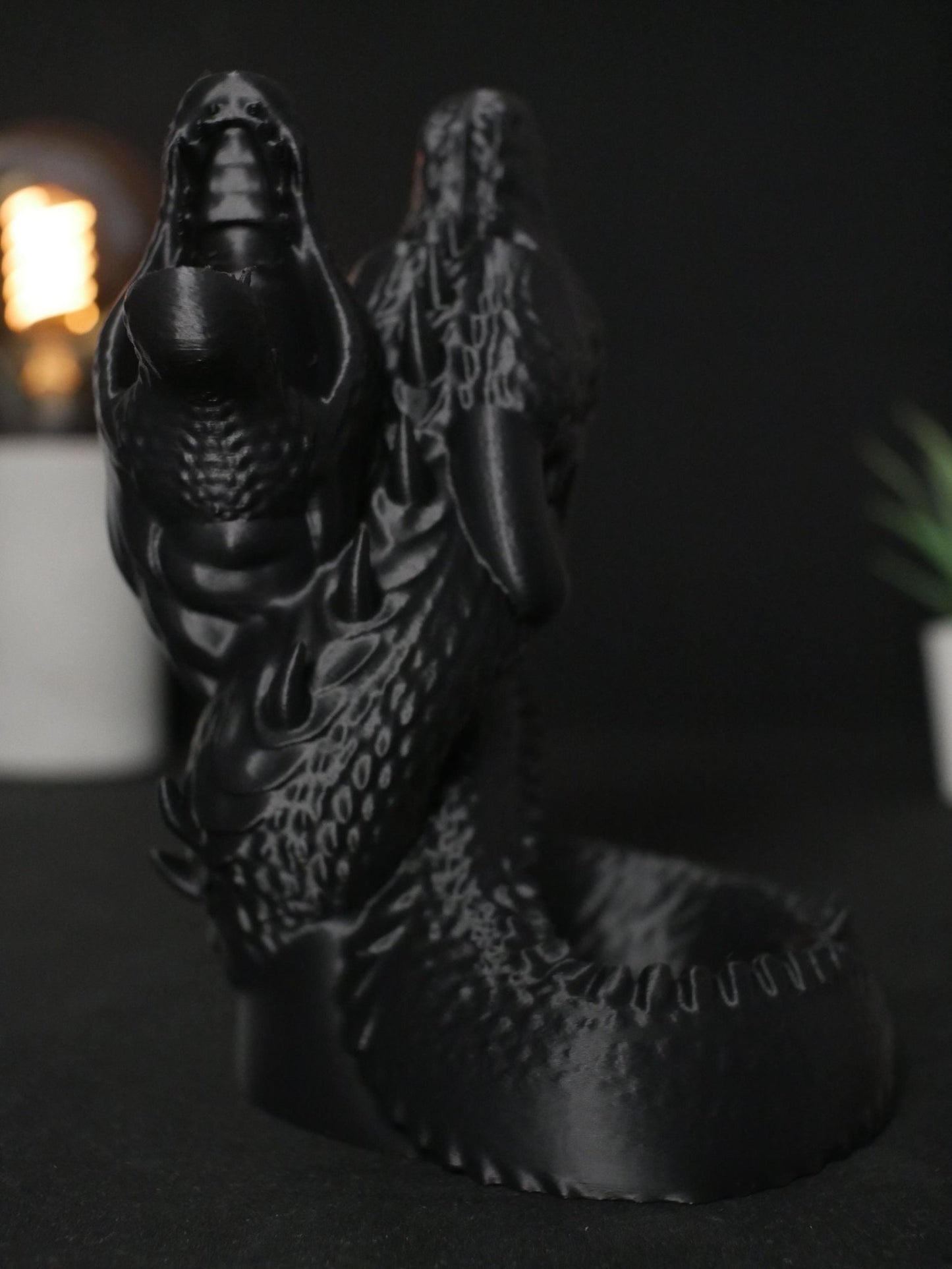 Torre de dados Hydra: dados de serpiente de dos cabezas impresos en 3D