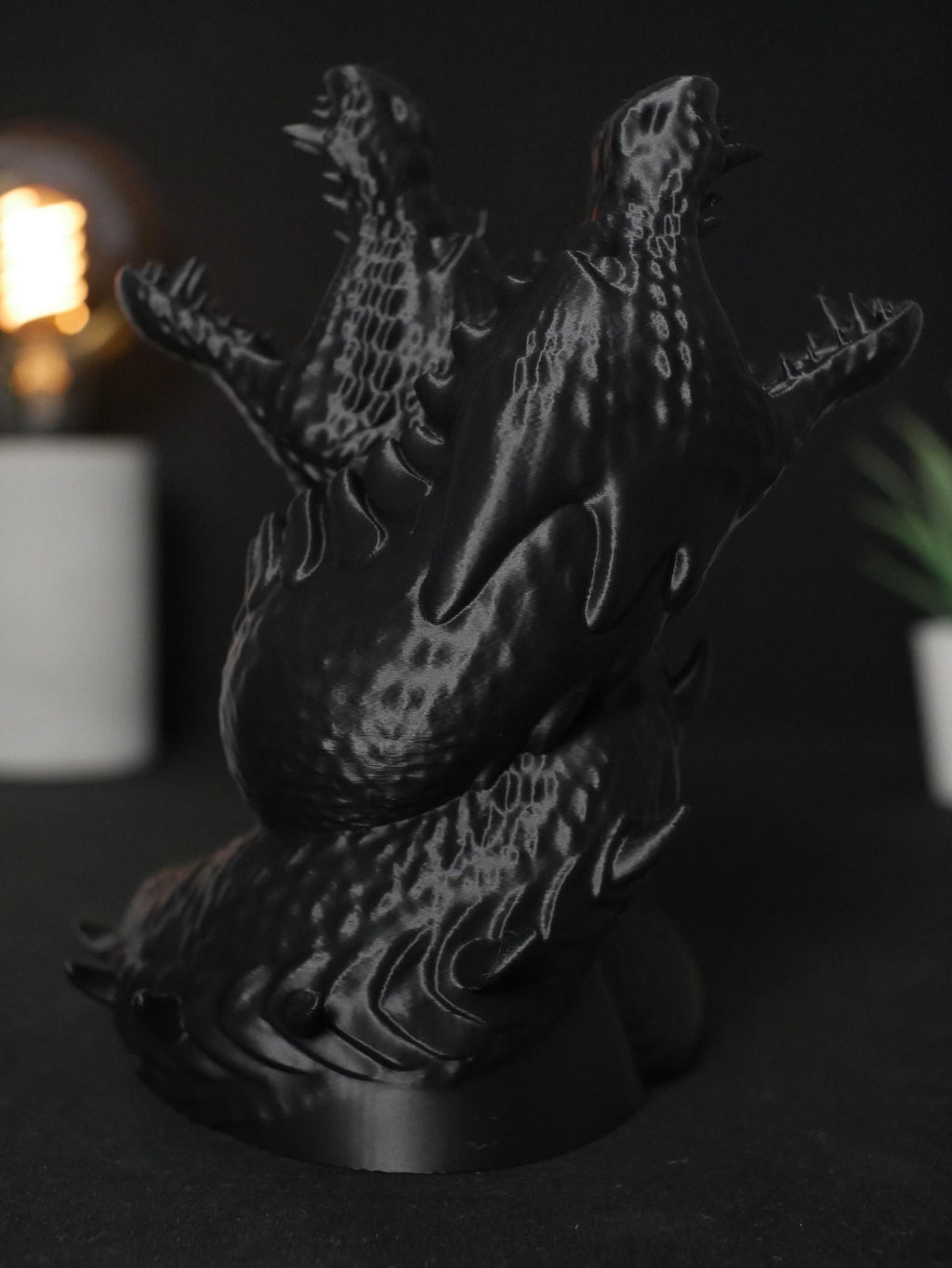 Torre de dados Hydra: dados de serpiente de dos cabezas impresos en 3D