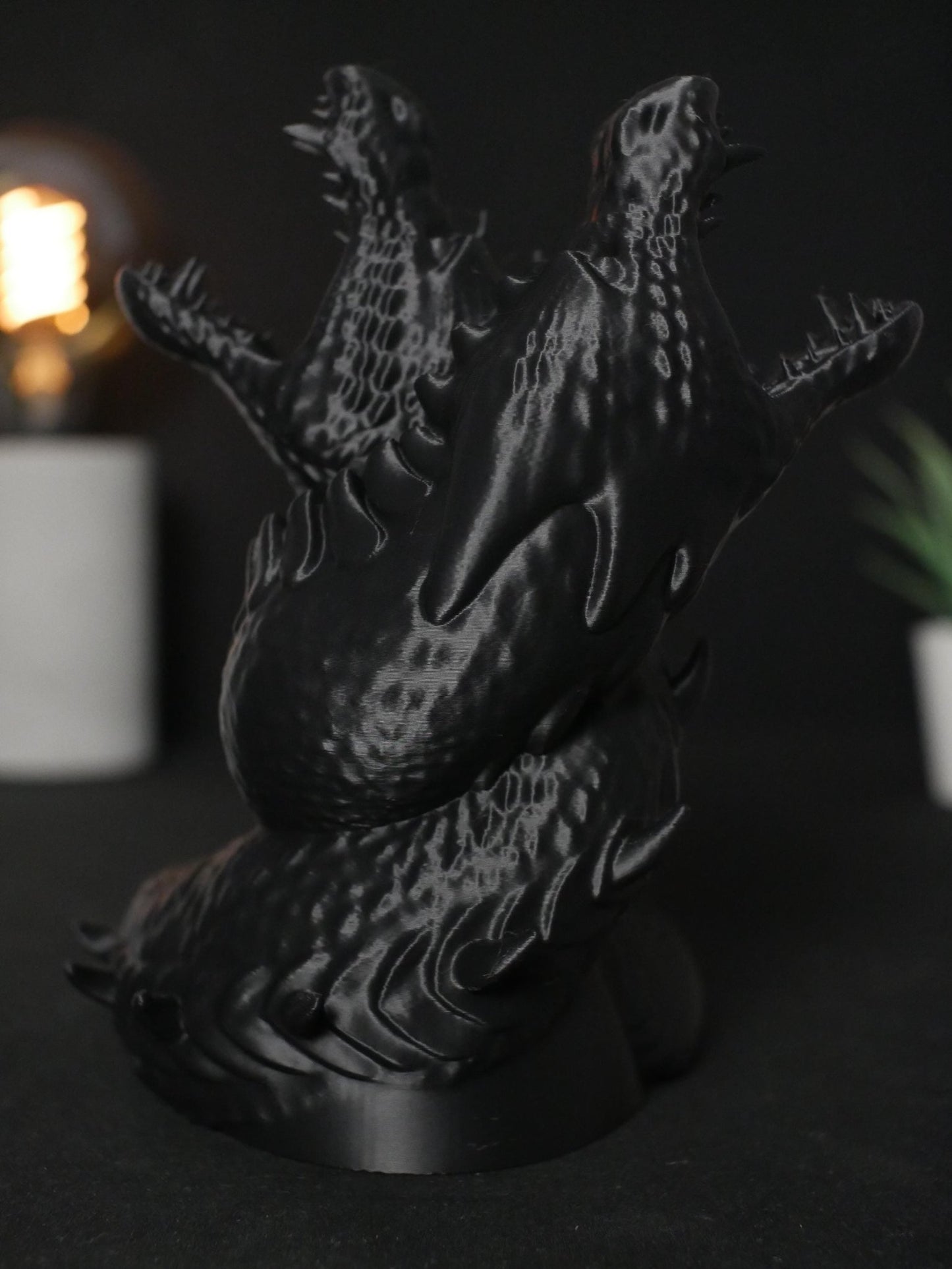 Torre de dados Hydra: dados de serpiente de dos cabezas impresos en 3D