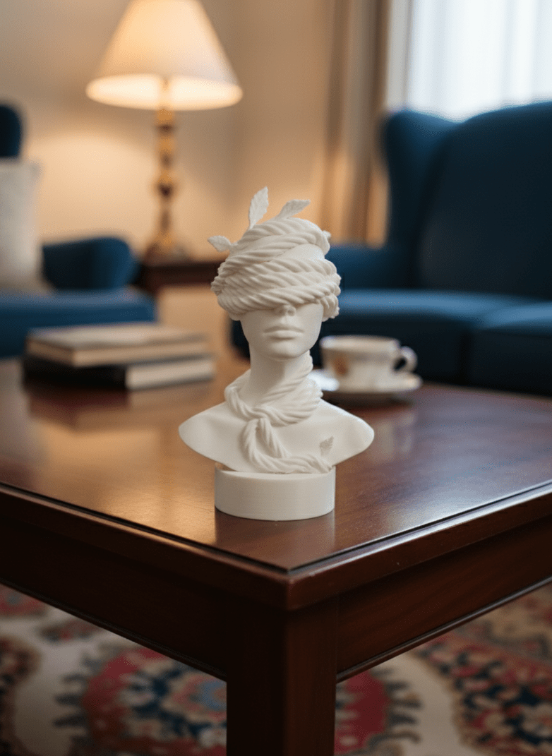 Escultura Simbólica "Crecimiento Ciego