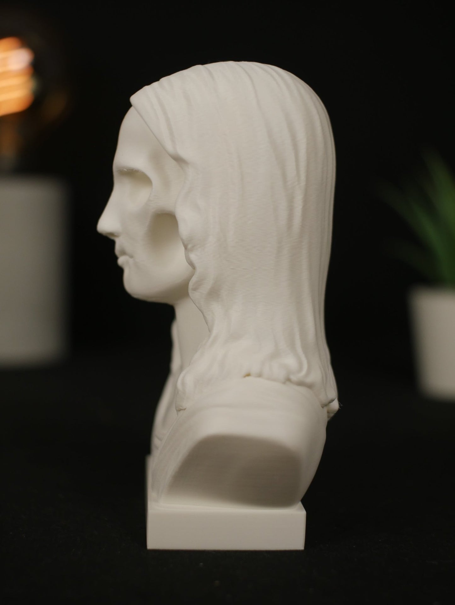 Busto "Mona Lisa Eterna" – Escultura de Arte Fusión Anatomía y Renacimiento