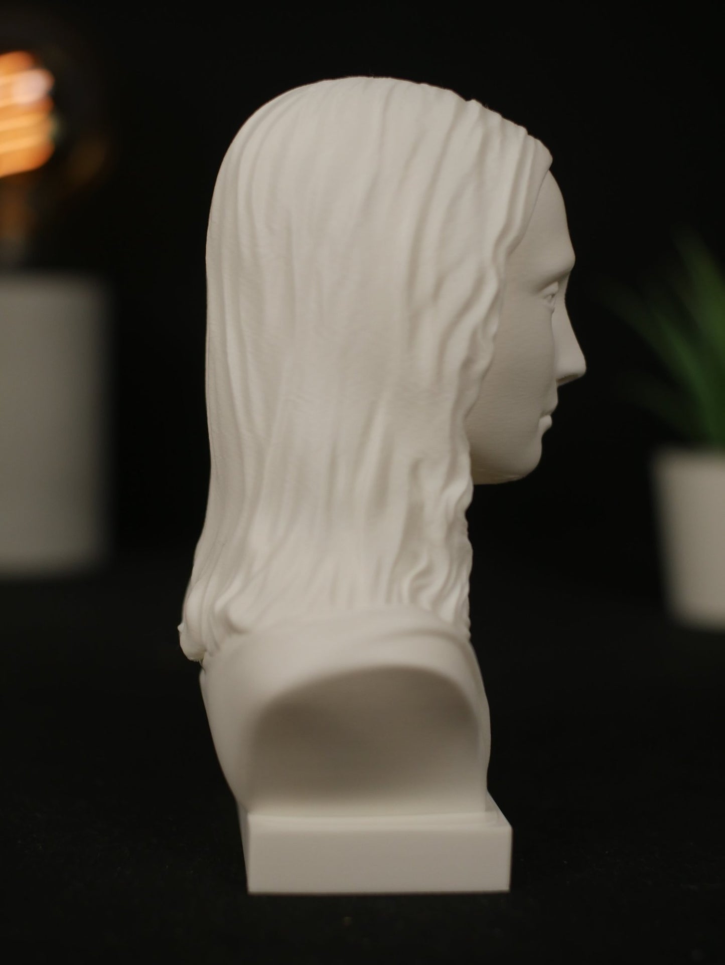 Busto "Mona Lisa Eterna" – Escultura de Arte Fusión Anatomía y Renacimiento