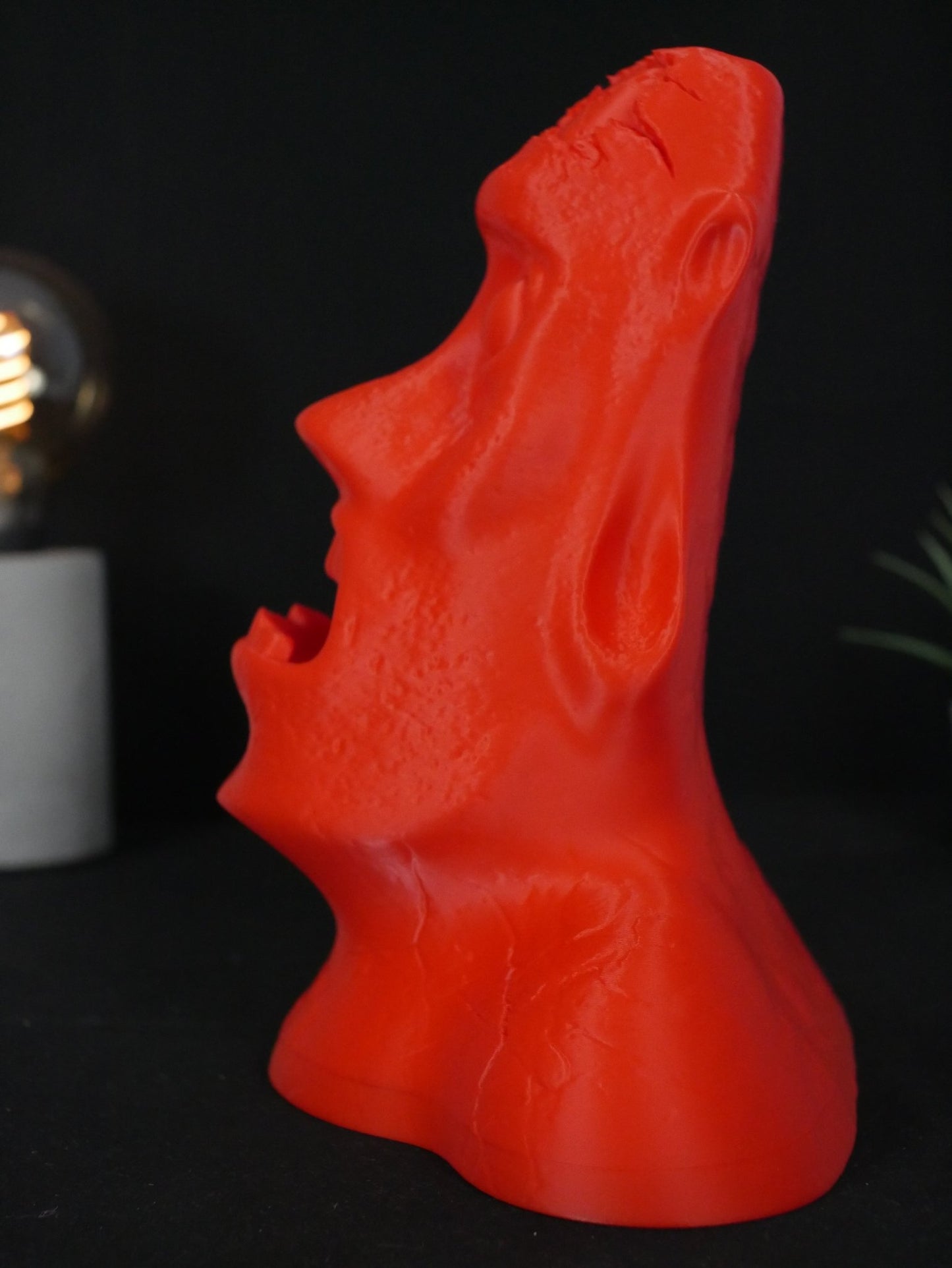 Soporte para Auriculares Cabeza de Zombie | Stand Universal para Cascos Gamer y Decoración de Escritorio