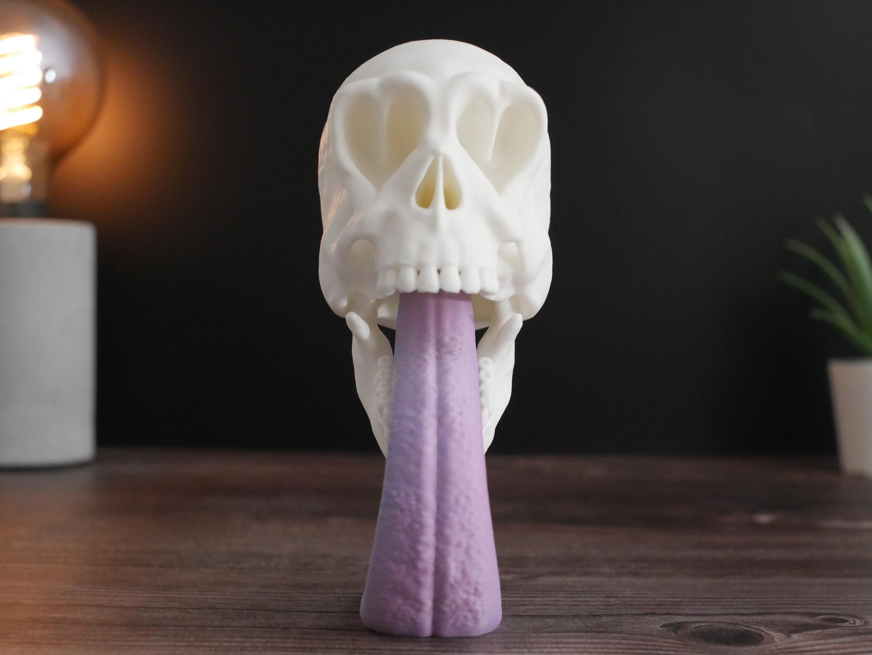 La Calavera del Amor: un regalo romántico, divertido y único para parejas, bodas, cumpleaños y Navidad / 16,5 cm (6,5 pulgadas)