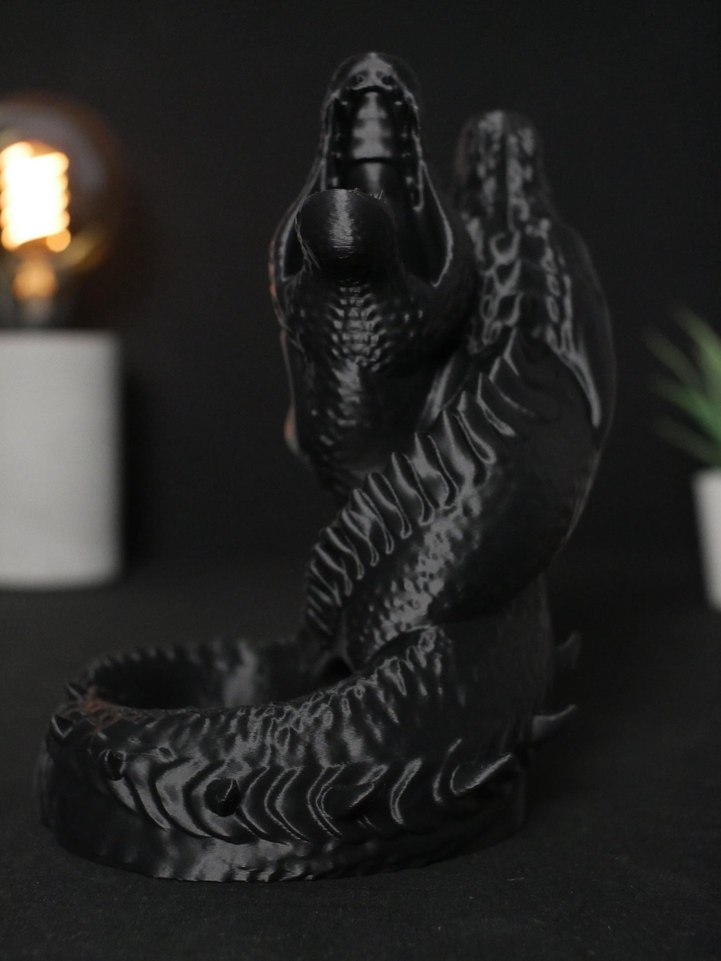 Torre de dados Hydra: dados de serpiente de dos cabezas impresos en 3D