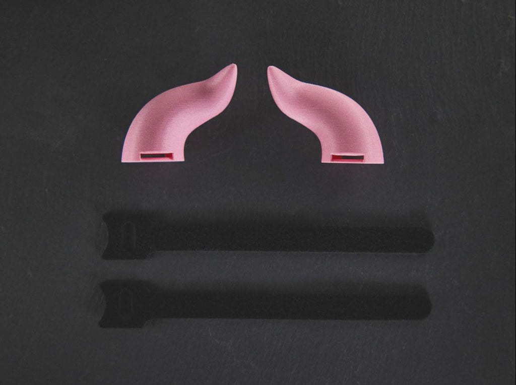 Cuernos de diablo para auriculares / Bonito accesorio para auriculares de gamer / Accesorio para streamer de Twitch / Impreso en 3D en más de 20 colores personalizados / Cosplay de Egirl