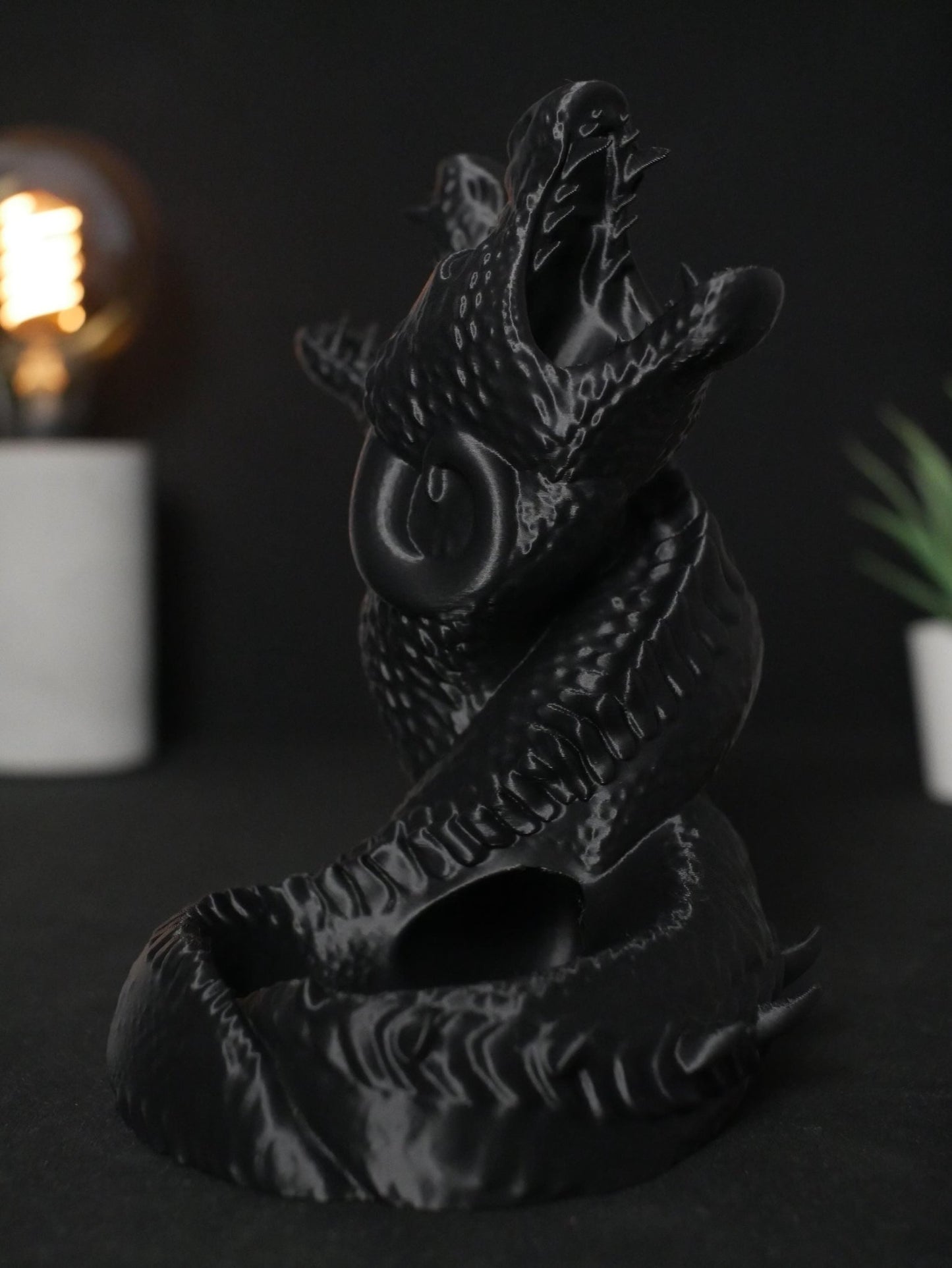 Torre de dados Hydra: dados de serpiente de dos cabezas impresos en 3D