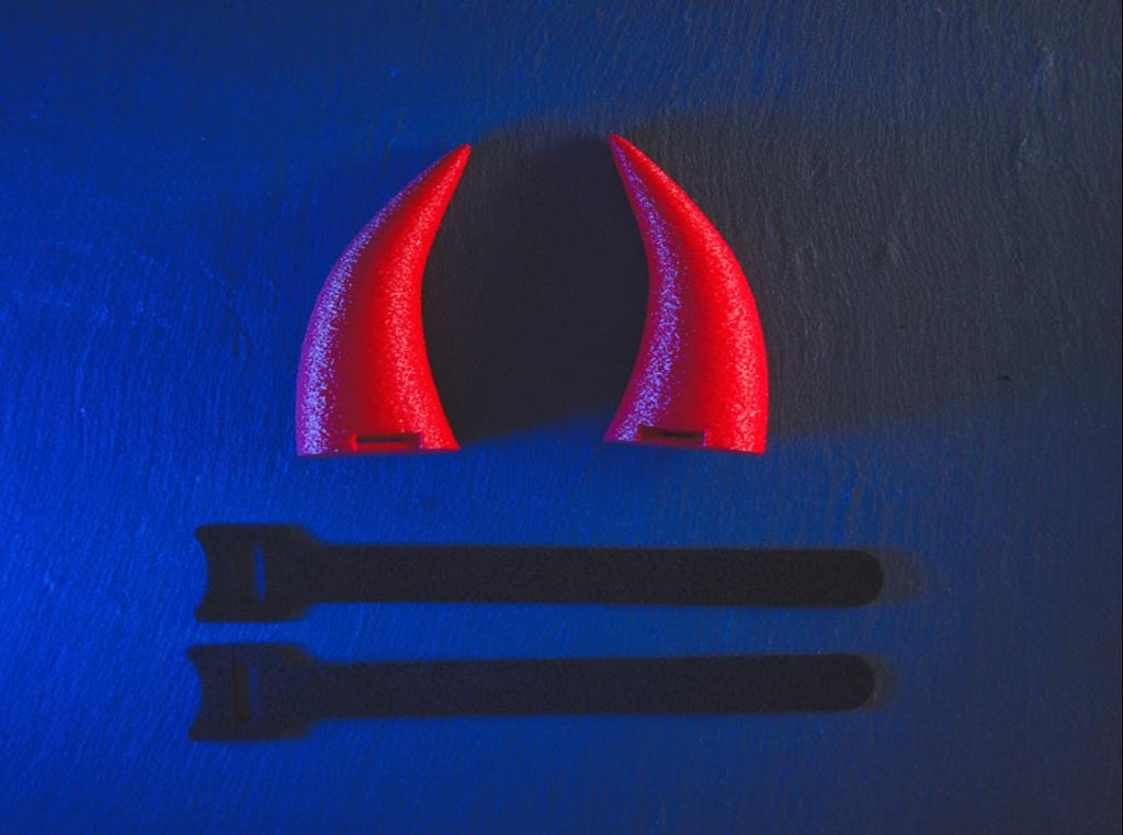 Cuernos de diablo acoplables para auriculares: accesorio para disfraz de cosplay