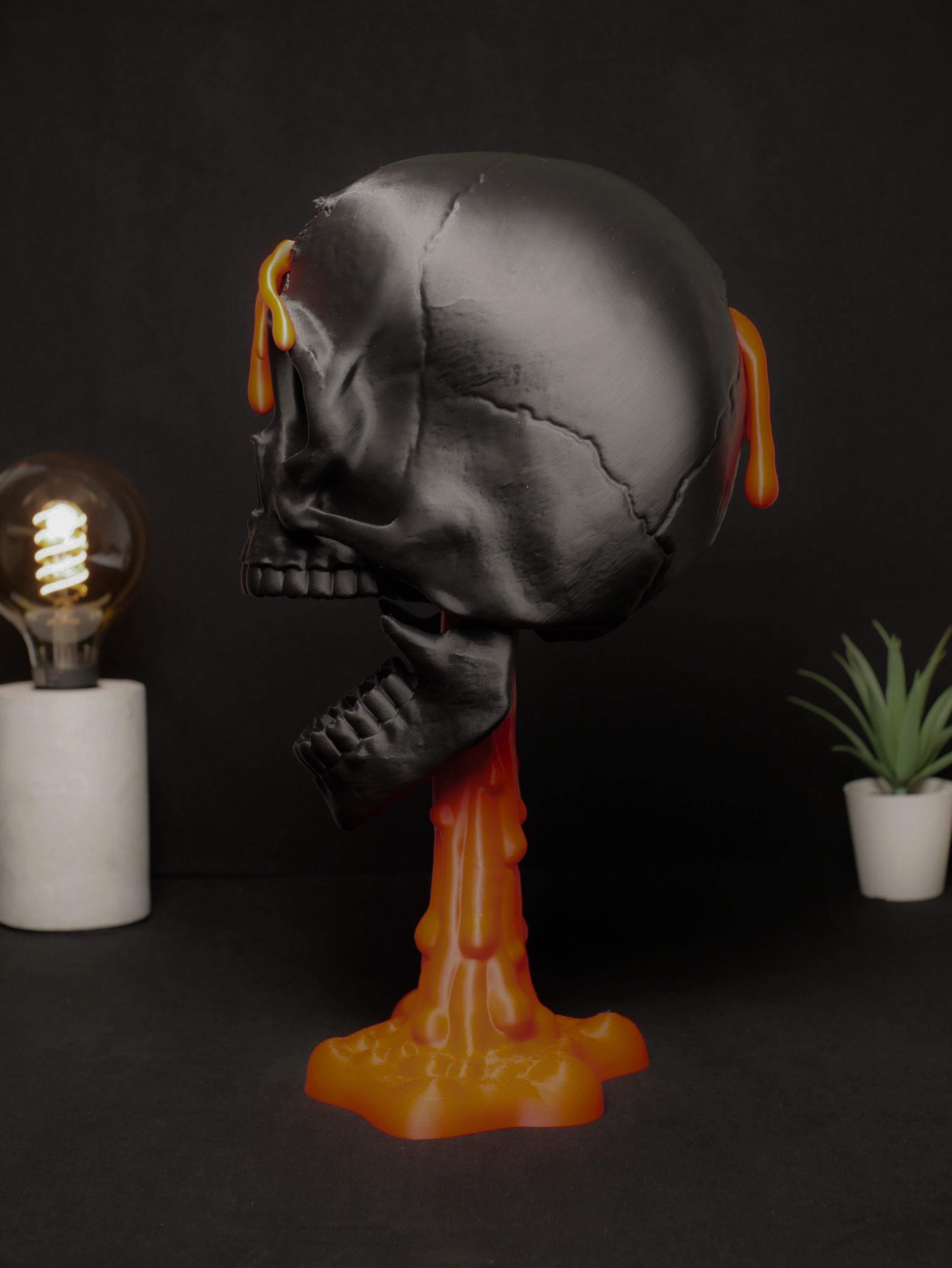 Soporte de calavera personalizable "Headshot": ¡Diseño gamer único con estilo macabro! ¡Crea tu propio Headshot ahora!
