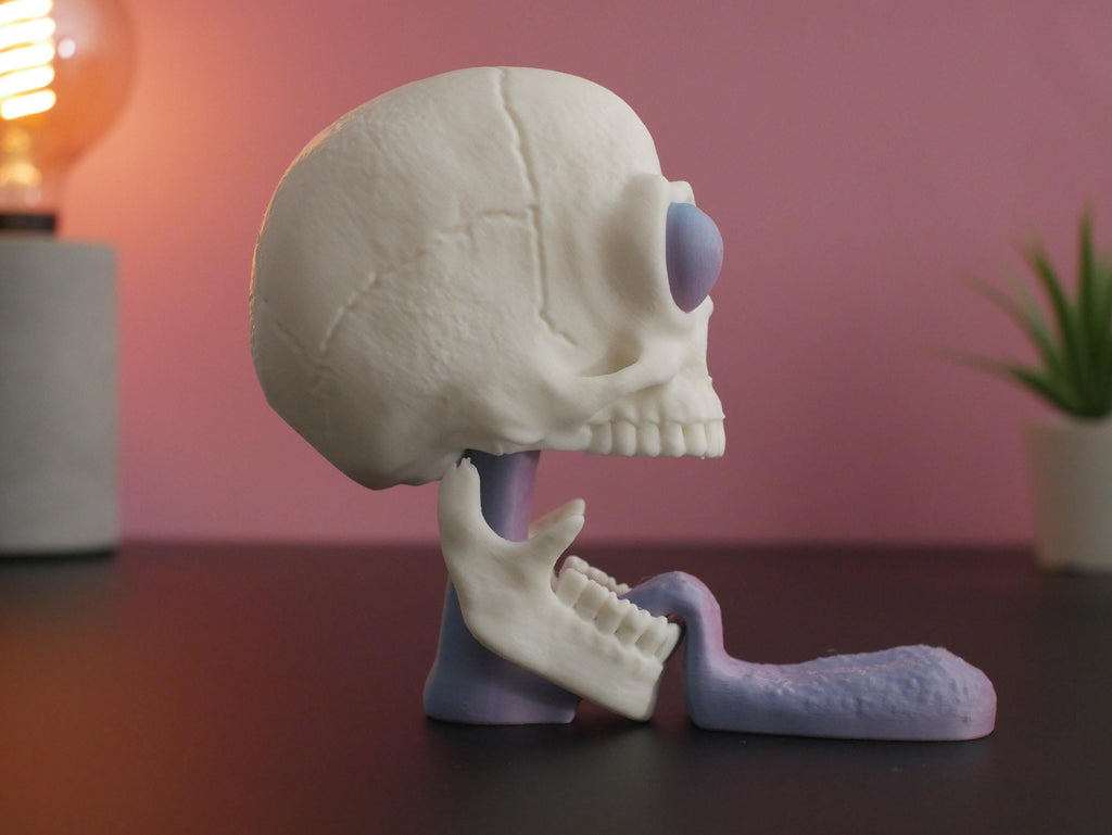 Calavera de Amor Juguetona: ¡Un toque de humor para tu pareja! Perfecta para cumpleaños, bodas y San Valentín.