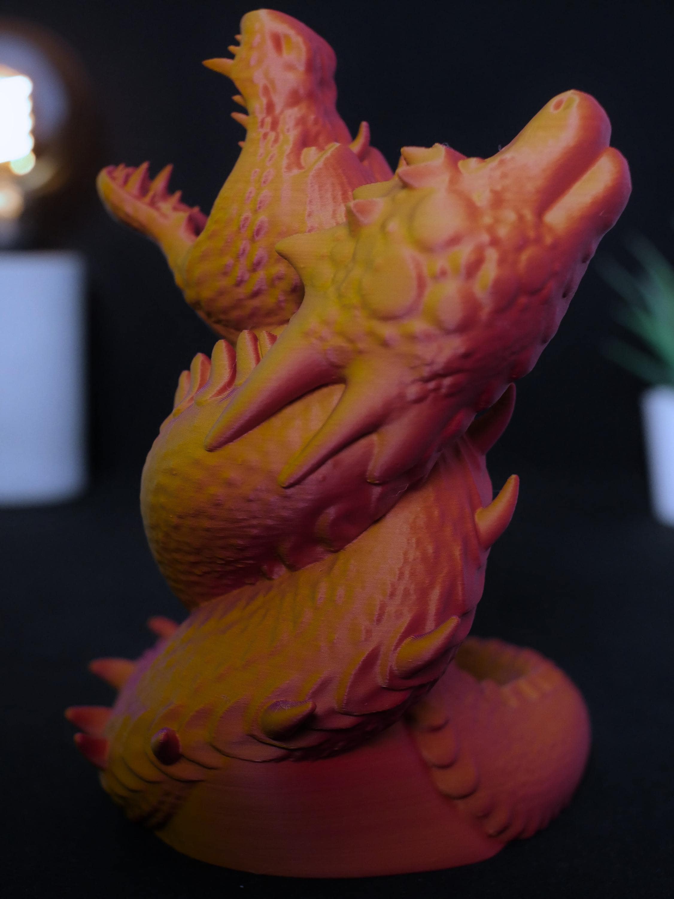 Torre de dados de serpiente y dragón para D&D, dados de rol con bandeja, accesorio de fantasía TTRPG, regalo de Dungeons and Dragons para DM, juegos de mesa